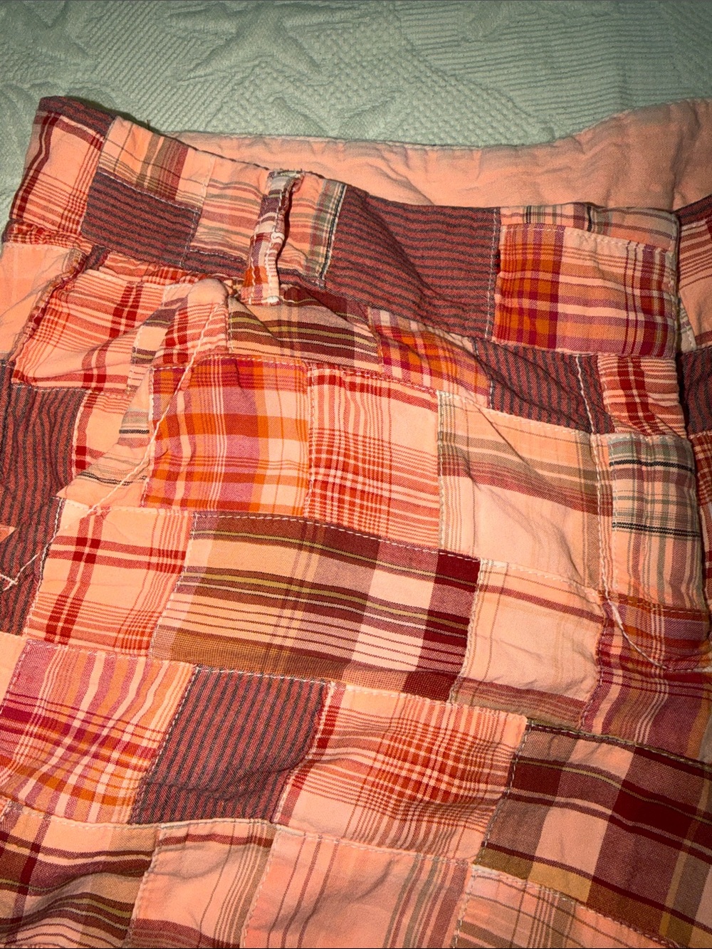 J Crew Madras plaid shorts 8 - Picture 4 of 8